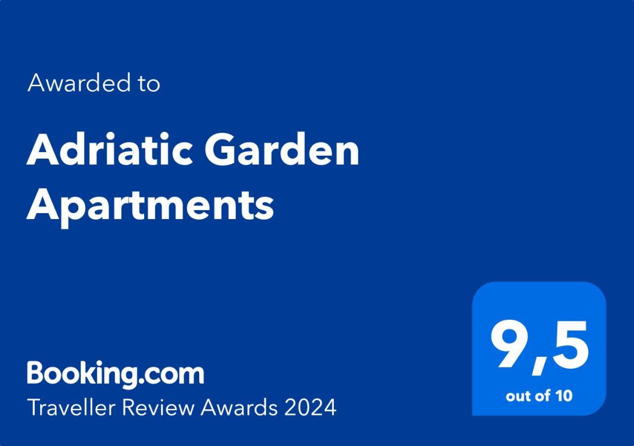 אוקרוג גורניי Adriatic Garden Apartments מראה חיצוני תמונה