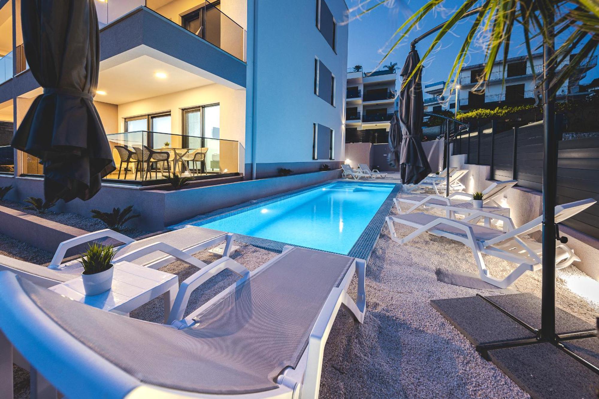 אוקרוג גורניי Adriatic Garden Apartments מראה חיצוני תמונה