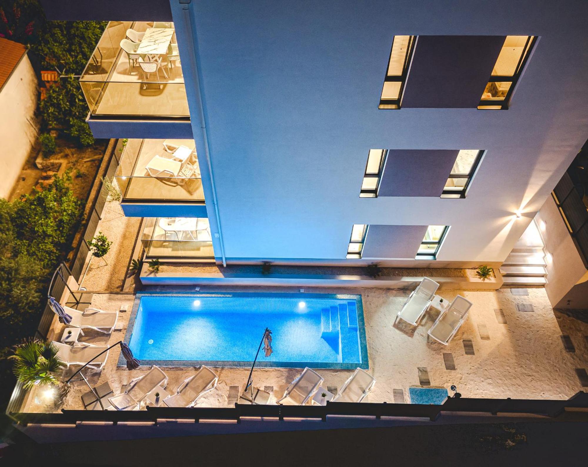 אוקרוג גורניי Adriatic Garden Apartments מראה חיצוני תמונה