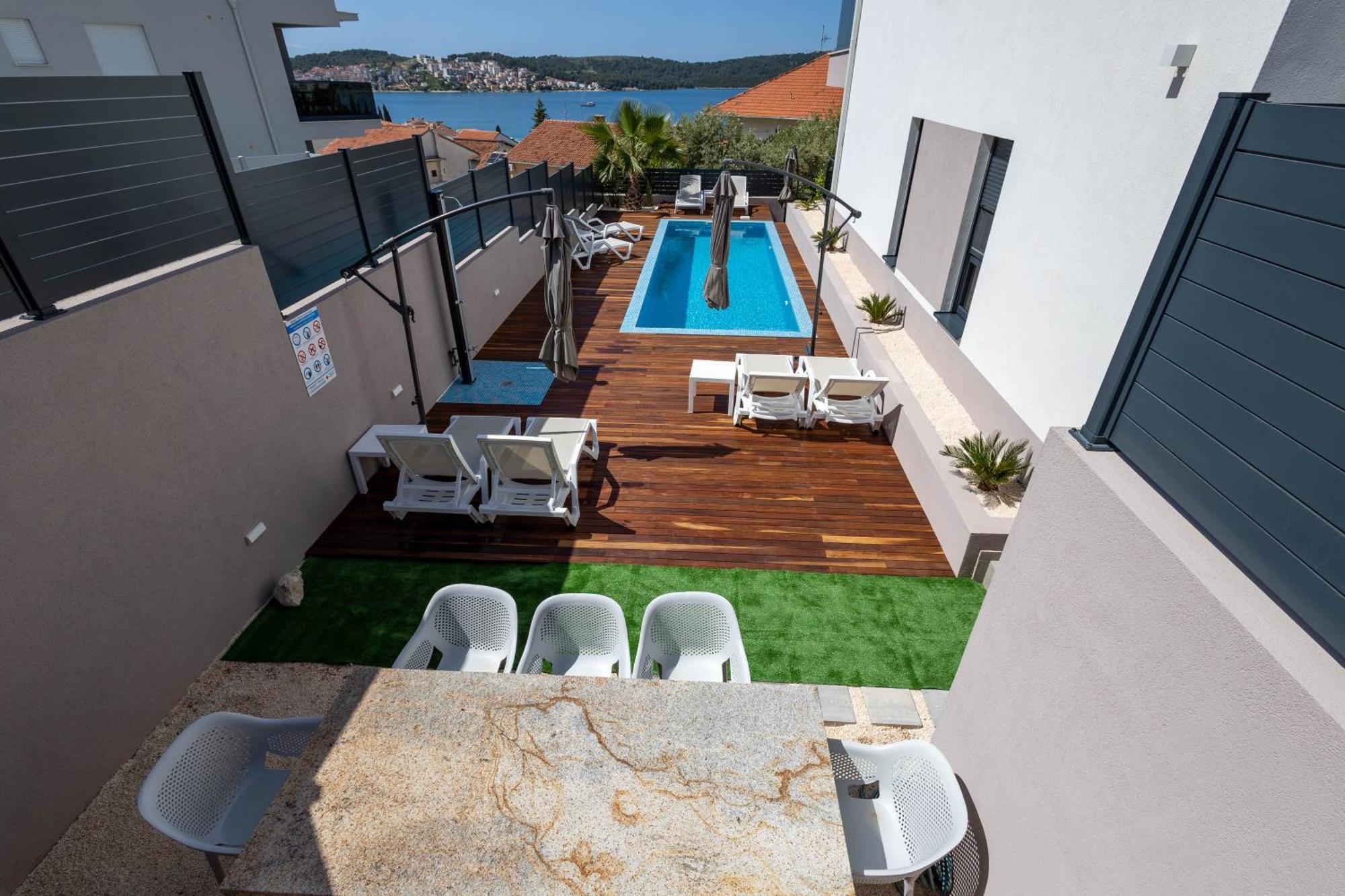 אוקרוג גורניי Adriatic Garden Apartments מראה חיצוני תמונה