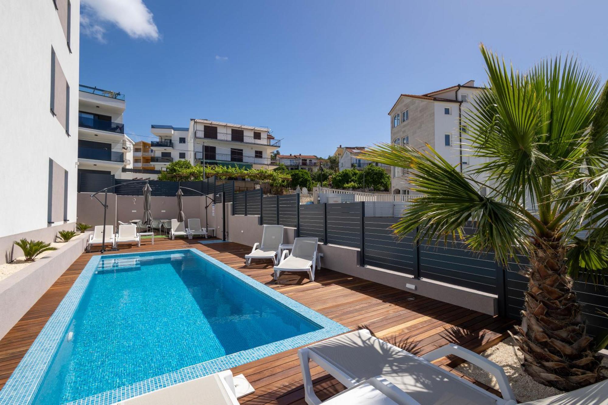 אוקרוג גורניי Adriatic Garden Apartments מראה חיצוני תמונה