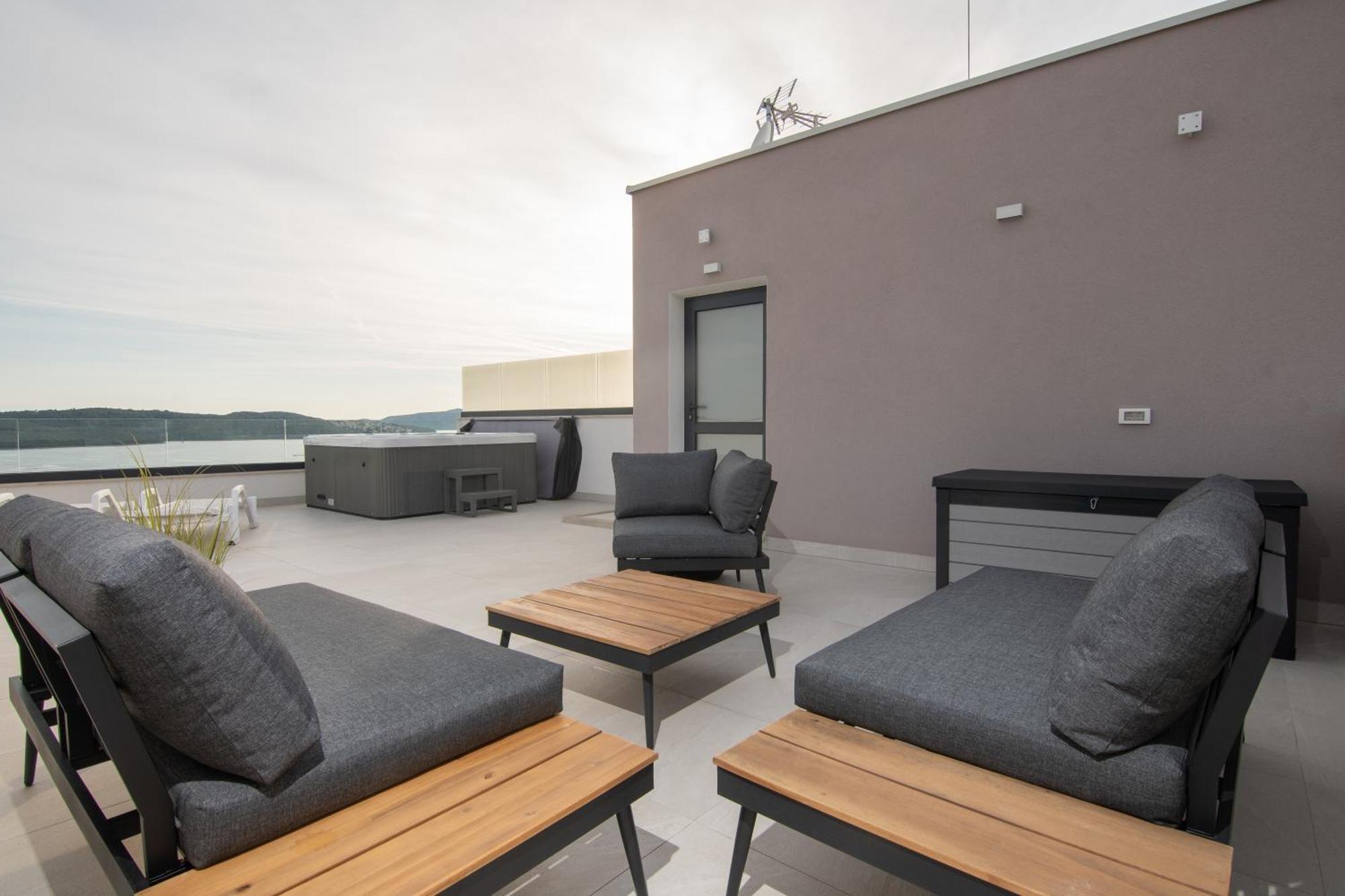 אוקרוג גורניי Adriatic Garden Apartments מראה חיצוני תמונה